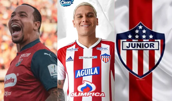 Felipe Pardo humilló al Junior tras marcar el gol del empate de Independiente Medellín en el partido que se jugó en el estadio de Barranquilla