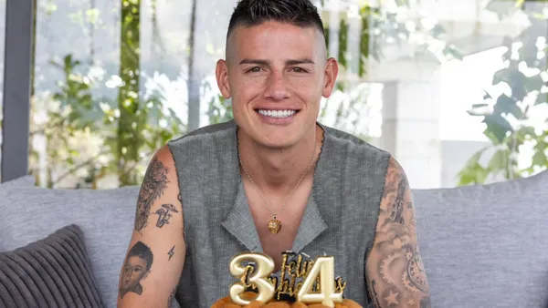 Felíz cumpleaños James Foto: James Rodríguez