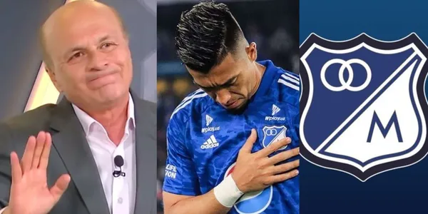 Fernando Uribe no ha debutado con Millonarios esta temporada y sigue siendo tronco ahora con la camiseta del azul
