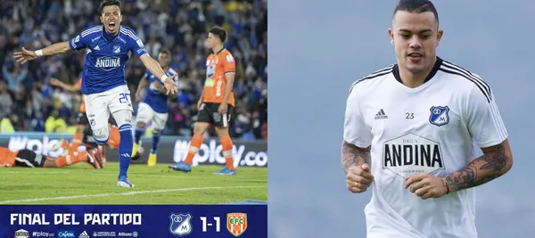 Fernando Uribe pone a temblar a Leonardo Castro en Millonarios tras ser crack