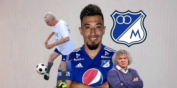 Fernando Uribe en tela de juicio en Millonarios FC.