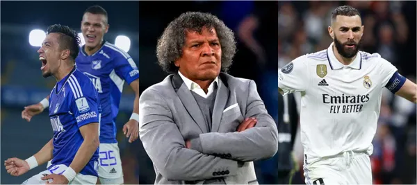 Fernando Uribe viene marcando goles con Millonarios y fue una de las figuras ante Deportivo Pasto