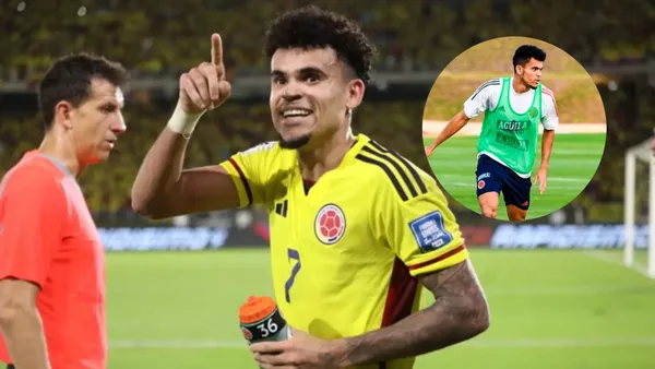 Fiel a si estilo Luis Díaz llegó sin llamar tanto la atención (Fotos: Antena 2, El Heraldo)