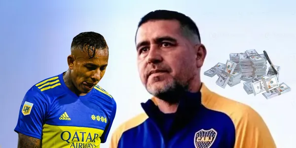 FIFA falló a favor de Villa. Foto de Riquelme de Radio La Red, foto de Villa de Top Mercato, dólares de Vecteezy.