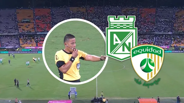 Final del partido, Atlético Nacional sumó nuevamente tres puntos en la Liga Betplay Foto: Captura de Win Sports y Escudoteca