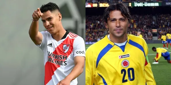 Flabián Londoño el sobrino de Gerardo Bedoya busca hacerse un lugar en Argentina.