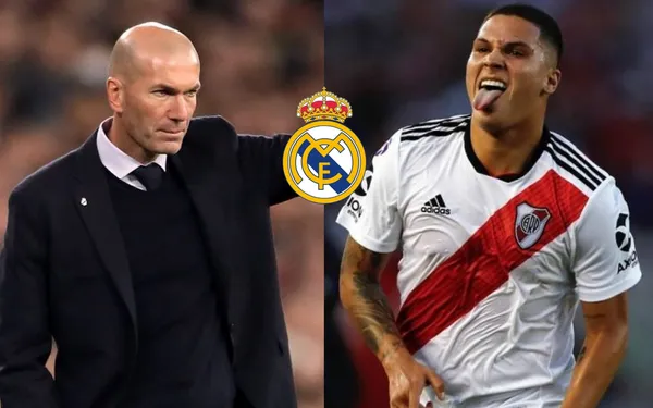 Florentino Pérez quedó deslumbrado con Juan Fernando Quintero y le preguntó a Zidane sobre si le interesaba ficharlo y esto dijo el entrenador del Real Madrid.
