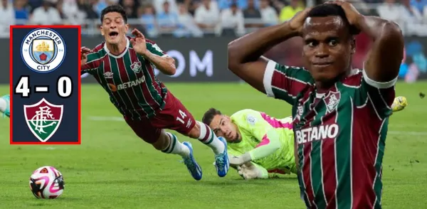 Fluminense fue goleado 4-0 ante Manchester City quien se proclamó campeón del Mundial de Clubes