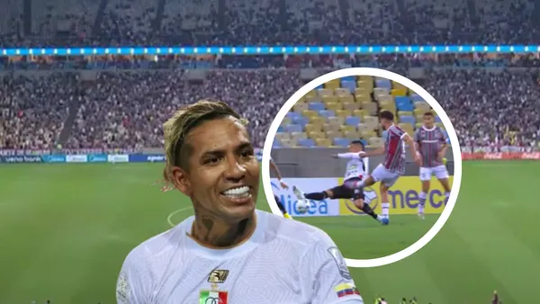 Fluminense no tuvo piedad y aplastó a Once Caldas en el Maracaná. Duró poquísimo Foto: Once Caldas y Captura de DSports