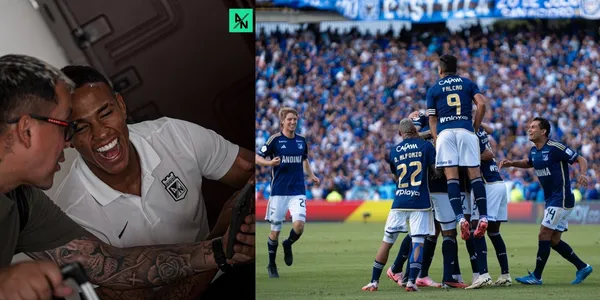 Foto: Atlético Nacional Twitter / Millonarios FC Twitter