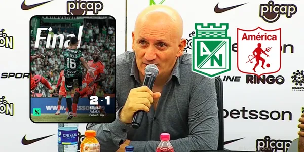 Foto: Captura de pantalla Dimayor YouTube / Atlético Nacional Twitter
