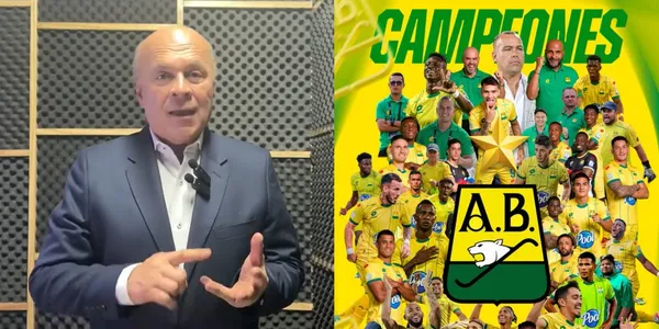 Foto: Captura de pantalla El Futbolero / Atlético Bucaramanga Twitter