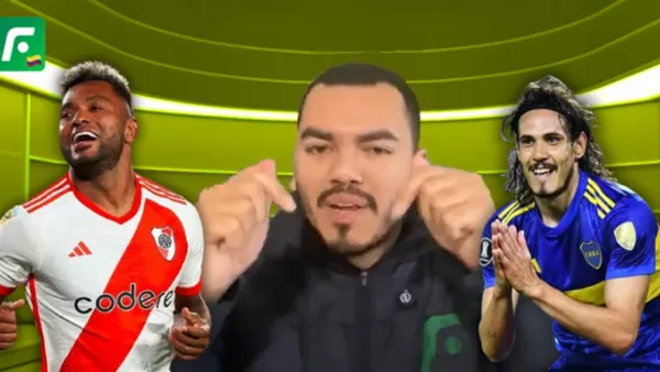 Foto: Captura de pantalla El Futbolero YouTube, Bocajrs oficial y El Colombiano