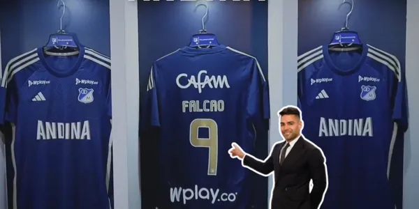 Foto: Captura de pantalla Millonarios FC Twitter / Radamel Falcao Instagram