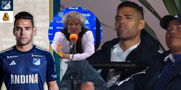 Foto: Captura de pantalla Win Sports / Captura de pantalla Dimayor / Millonarios FC Twitter