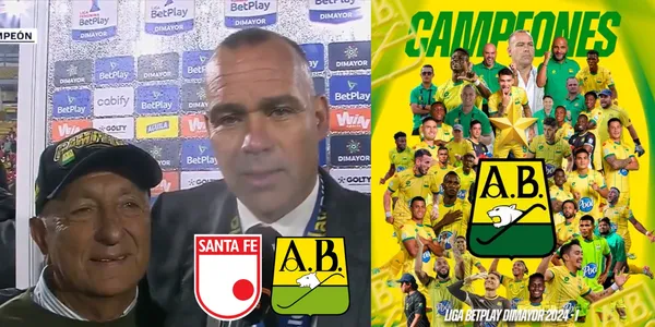 Foto: Captura de pantalla Win Sports / Twitter Atlético Bucaramanga