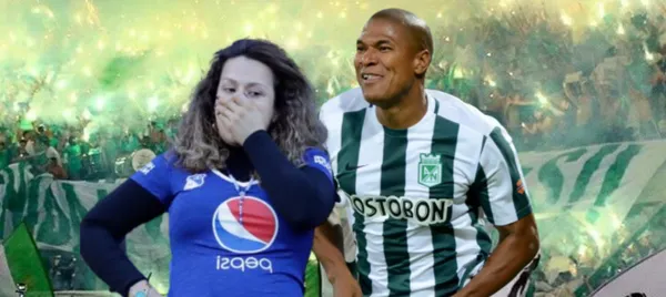 Foto de fondo tomada de Caracol de Henríquez de Goal y de hincha de Millonarios de Futbolred.