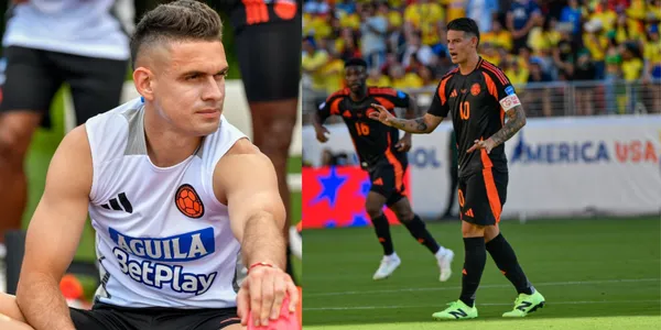 Foto: James Rodríguez Twitter / Rafael Santos Borré Instagram