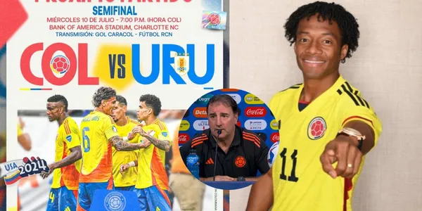 Foto: Juan Cuadrado Twitter / FCF Twitter /Captura de pantalla Win Sports YouTube