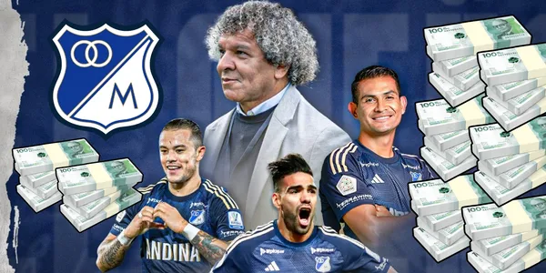 Foto: Millonarios FC Twitter / 123RF