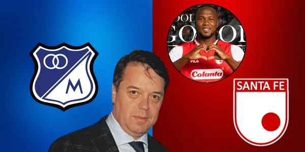 Foto: Millonarios FC Twitter / Santa Fe Twitter