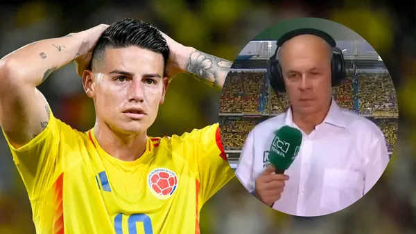 Foto: redes de James Rodríguez y Vélez.