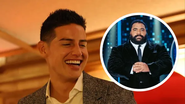 Foto: redes de James y CaracolTV.