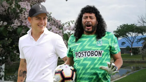 Foto: redes de James y de Nacional.