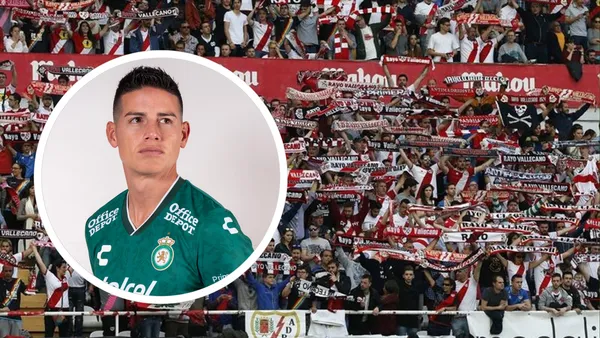 Foto: redes de James y el Rayo Vallecano.