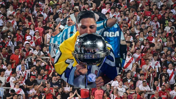 Foto: redes de Juanfer Quintero y River Plate.