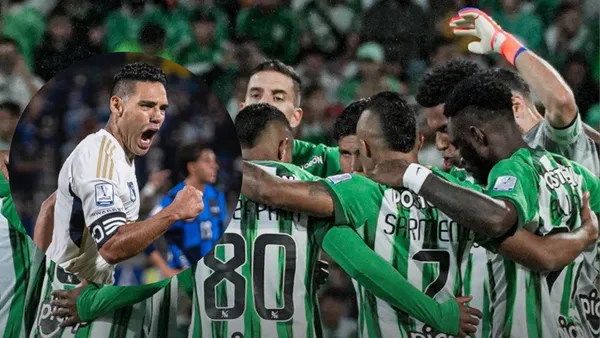 Foto: redes de Millonarios y Atlético Nacional.