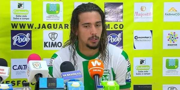 Francisco Da Costa habló luego de la derrota que sufrió en Atlético Nacional.