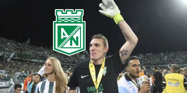 Franco Armani suena que podría volver a Atlético Nacional.