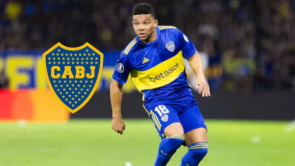 Frank Fabra Foto: Boca Juniors y Escudoteca