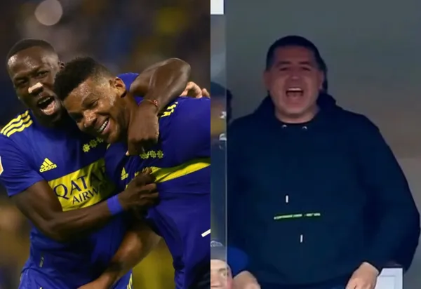 Frank Fabra marcó un golazo en la final de la Copa de la Liga 2022 en Argentina e hizo que Juan Román Riquelme se rindiera a sus pies en la celebración.