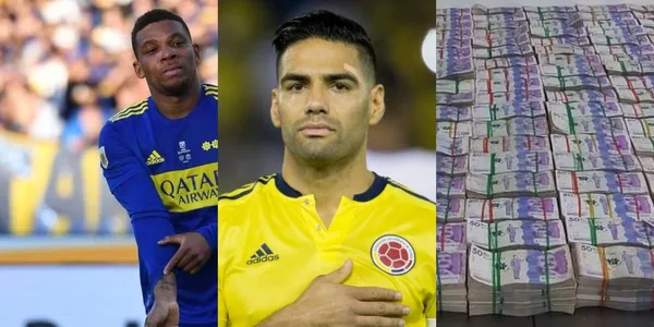 Frank Fabra pese a las críticas que hacen con su peso y otros temas, es un jugador que tiene un sueldazo casi al estilo de Radamel Falcao.