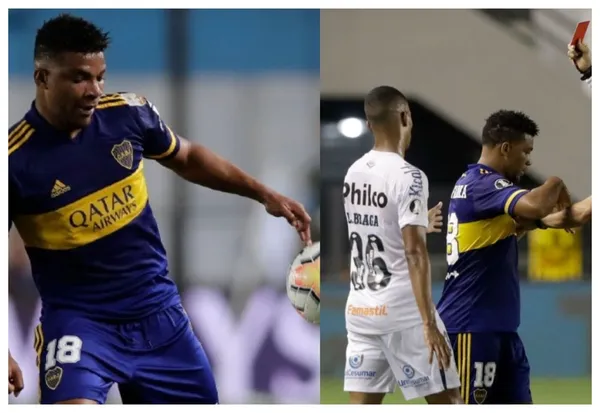 Frank Fabra tuvo un partido para el olvido y Boca Junior se quedó sin Copa Libertadores