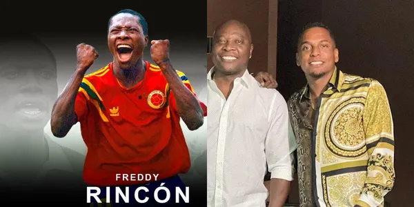 Freddy Rincon falleció hace casi un año y su hijo Sebastián Rincón lo recordó en una emotiva entrevista reciente.