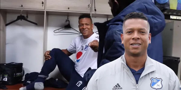 Fredy Guarín en su paso por Millonarios FC
