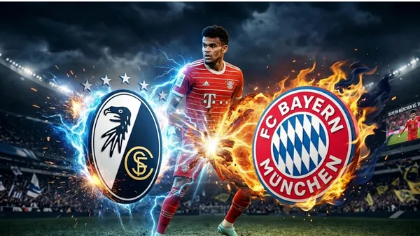 Friburgo vs. Bayern Múnich, con Luis Díaz desde el vamos