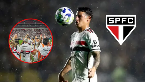 Fue el mejor de Sao Paulo, la tremenda calificación que recibió James Rodríguez