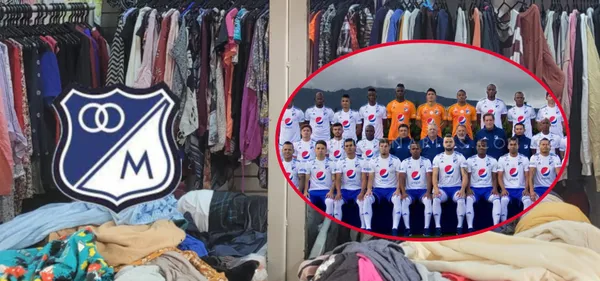 Fue tronco en Millonarios y ahora colgó los guayos para vender ropa en Colombia