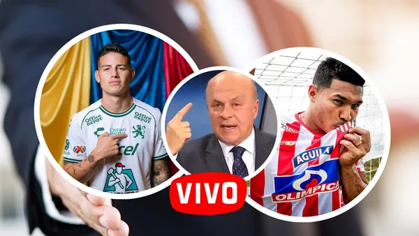 Fútbol Colombiano Foto: Club León, Captura de Win Sports, Junior FC y Pexels