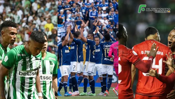 Fútbol Colombiano Foto: Futbolred y El Espectador