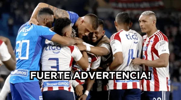 Futbolista de Junior lanzó tajante advertencia de cara a la final del miércoles.