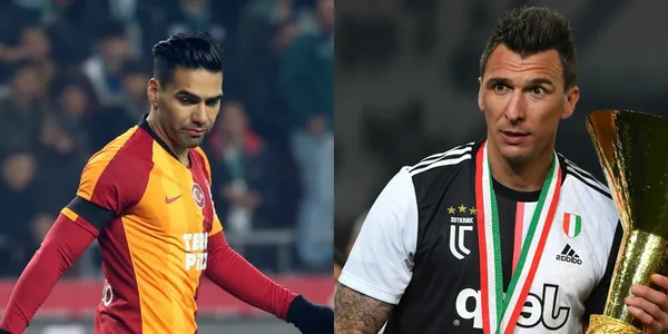 Galatasaray quiere a Mario Mandzukic para reemplazar a Radamel Falcao y mira el salario que le ofrecerían.