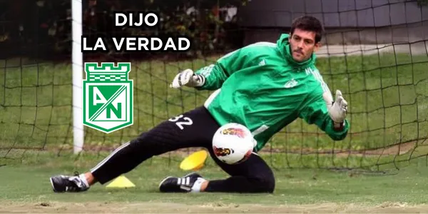 Gastón Pezzuti mandó un sablazo. Foto tomada de Tribuna Verde Oficial.