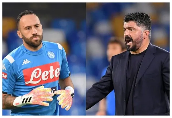 Gennaro Gattuso y David Ospina fueron los encargados de dejar a este jugador fuera de Napoli por este motivo