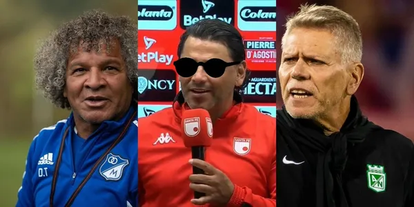 Gerardo Bedoya sorprendió como nuevo entrenador del Club Independiente Santa Fe.