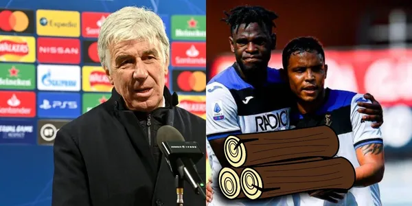 Gian Piero Gasperini en el Atalanta le mandó un mensaje directo a Duván Zapata y a Luis Muriel.